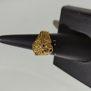 Statement Lions Ring